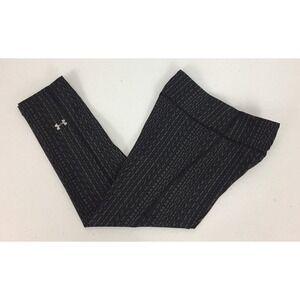 Under Armour Heat Gear Womens XS Compression Pants Capri 3/4 Unique Pattern EUC